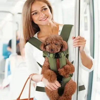 Sac à dos chien - PetCarrier™ - Vert - Mon Monde Chien